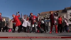 Osijek obojen u crveno - obilježen Nacionalni dan borbe protiv moždanog udara u žena