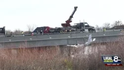 Plane removal from Snake River underway following Sunday crash; Pilot is safe after incident