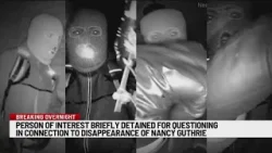 Investigators searching a location in Arizona in disappearance of Nancy Guthrie