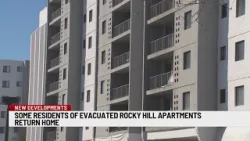 Some residents of evacuated Rocky Hill apartments return home