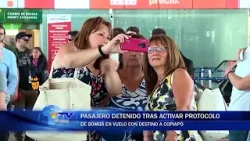 Pasajero detenido tras activar protocolo de bomba en vuelo con destino a Copiapó