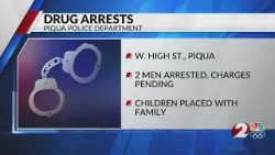 Piqua drug arrests