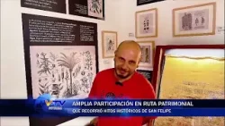 Amplia participación en ruta patrimonial que recorrió hitos históricos de San Felipe