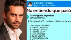 GONZALO HEREDIA, INDIGNADO: No entró en la lista de los argentinos más lindos | Sobremesa 06/02/26