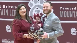 Cody Edwards officially introduced as the new Concord Mountain lion’s head football coach