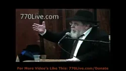 Rabbi Butman 24 Teves 86 Broadcast Live by 770Live.com at Chabad Lubavitch World Headquarters in 770