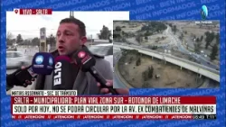 SALTA: SOLO POR HOY NO SE PODRÁ CIRCULAR POR LA AV. EX COMBATIENTES DE MALVINAS