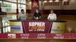 Niko Medved, Gophers grinding through Big Ten season
